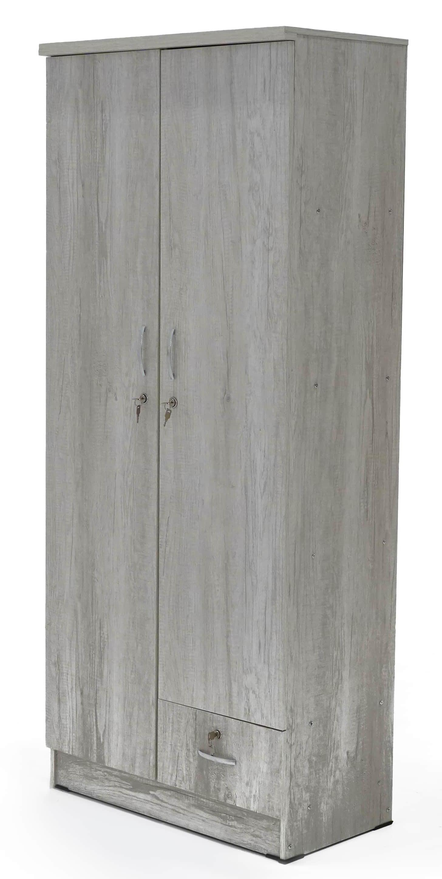 NAD- 621 Two Door Wooden Wardrobe